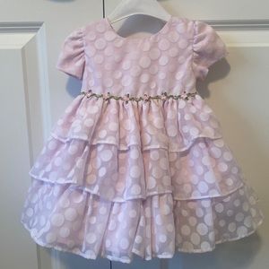 Polka dot dress size 6/9 months